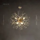 Люстра ROSALIA 8 ламп. Цвет Золото Lampatron rosalia-8-gold 3913-23205