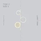 Бра DONATA Тип C. Размер S. Цвет Белый. Белый свет Lampatron 6469-17437