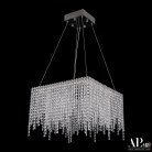 Люстра светодиодная хрустальная APL LED SH04.42.B.Ni.4000 Sicilia