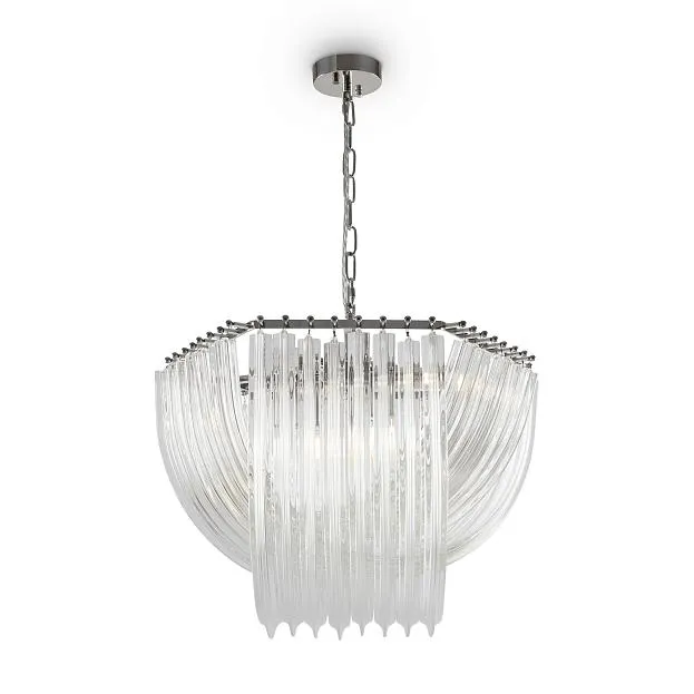 Подвесная люстра Freya FR5182PL-06CH Onda