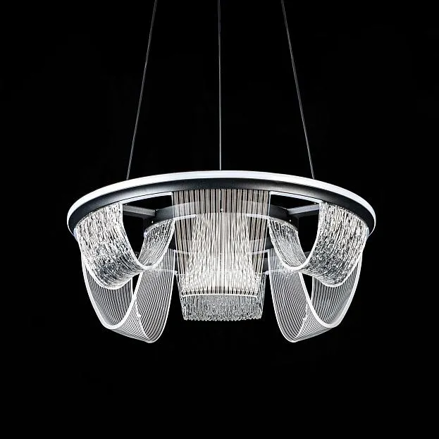 Подвесной cветильник LED4U L7706-460 BK Подвесной cветильник LED4U L7706-460 BK