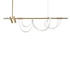 Подвесная люстра Arte Lamp A2850SP-45PB KLIMT