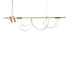 Подвесная люстра Arte Lamp A2850SP-45PB KLIMT