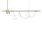 Подвесная люстра Arte Lamp A2850SP-45PB KLIMT