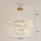 Кольцевые люстры и светильники ORESTES Combo S+M Lampatron 8322-22682