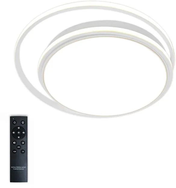 Потолочная люстра (+ночной режим) с пультом (Умный дом) Natali Kovaltseva LED LAMPS 81186 Groove