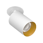 Светодиодный поворотный светильник LeDron SAGITONY R BASIC S60 White-Gold 4000K