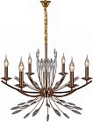 Подвесная люстра ILLUMICO IL2307-6POR-39 GD