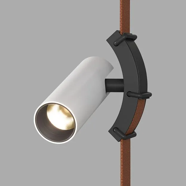 Поворотный светильник для трека-ремня Denkirs DK5547-BW+BK Belty, серия Spot