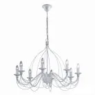 Подвесная люстра Ideal Lux 005898 CORTE SP8 BIANCO ANTICO