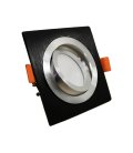 Встраиваемый светильник Lumina Deco LDC 8062-L90 BK+SL Luka