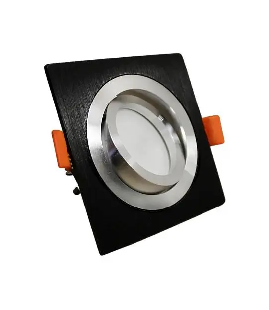 Встраиваемый светильник Lumina Deco LDC 8062-L90 BK+SL Luka Встраиваемый светильник Lumina Deco LDC 8062-L90 BK+SL Luka