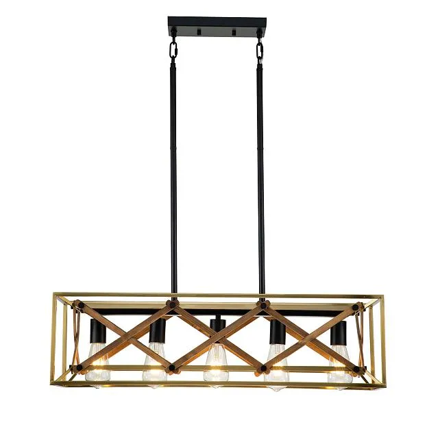 Светильник на штанге 10002/5R Black Indigo V000066