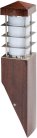 Настенный светильник уличный Oasis Light 67503 wood INOX WOOD
