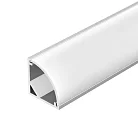 Профиль с экраном Arlight 036843 SL-KANT-H16-2000 ANOD+OPAL 2м PROFILE CB