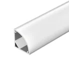 Профиль с экраном Arlight 036843 SL-KANT-H16-2000 ANOD+OPAL 2м PROFILE CB