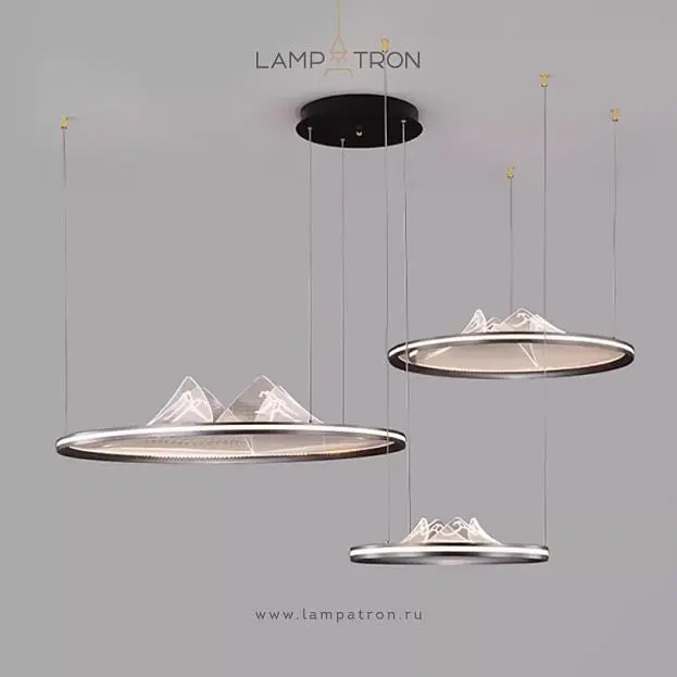 Кольцевые люстры и светильники OSMO Три кольца Combo S+M+L Lampatron 8667-24221 Кольцевые люстры и светильники OSMO Три кольца Combo S+M+L Lampatron 8667-24221