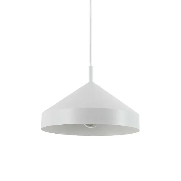 Подвесной светильник Ideal Lux 285153 YURTA SP1 D30 BIANCO Подвесной светильник Ideal Lux 285153 YURTA SP1 D30 BIANCO
