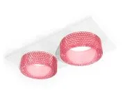 Комплект встраиваемого светильника с композитным хрусталем Ambrella light XC6525042 Techno