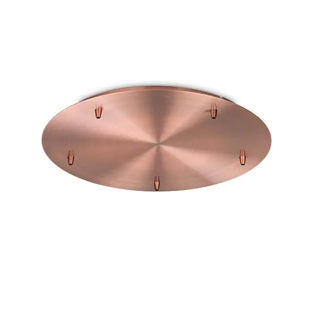 Основание Ideal Lux 285672 ROSONE STANDARD 5 LUCI RAME BRUNITO ROSONI