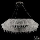 Люстра светодиодная хрустальная APL LED SH506.0.80.B.Ni.4000 Sicilia