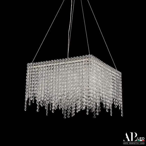 Люстра светодиодная хрустальная APL LED SH03.40.B.Ni.4000 Sicilia Люстра светодиодная хрустальная APL LED SH03.40.B.Ni.4000 Sicilia
