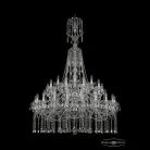 Люстра хрустальная Bohemia 1413/20+10+5/400/XL-164/2d Ni