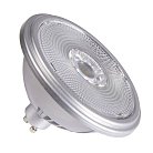 Лампа SLV 1005282 LED QPAR111 GU10 230В, 12.5Вт, 4000K, 1000лм, CRI90