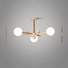Люстра FINCH 3 плафона. Lampatron finch-3 2200-3731