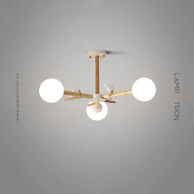 Люстра FINCH 3 плафона. Lampatron finch-3 2200-3731 Люстра FINCH 3 плафона. Lampatron finch-3 2200-3731