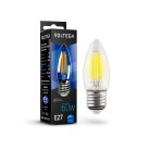 Светодиодная лампа Voltega 7029 Crystal Candle 6W 4000K E27 VG10-C1E27cold6W-F