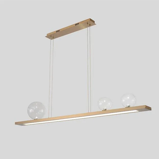 Светильник подвесной Crystal Lux AHORA SP1 L1200 BRASS