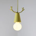 Подвесной светильник DEER ONE Цвет желтый. Lampatron 1068-1198