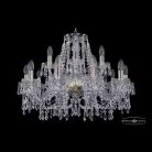 Люстра хрустальная Bohemia 1403/10+5/240 G