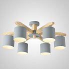 Потолочная люстра CRISS L6 Grey ImperiumLoft 205530-23 criss01