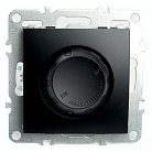Выключатель диммирующий (механизм), STEKKER, PSW10-9106-03, 250В, 600W, черный Feron 49150 Эрна