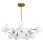 Люстра на штанге Arte Lamp A1369SP-10SG PEACOCK