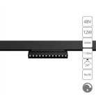 Трековый светильник Arte Lamp A4686PL-1BK LINEA