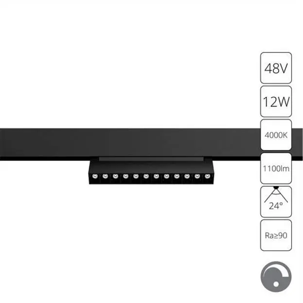 Трековый светильник Arte Lamp A4686PL-1BK LINEA Трековый светильник Arte Lamp A4686PL-1BK LINEA