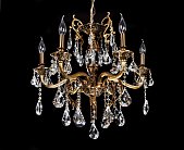 Хрустальная подвесная люстра Lumina Deco LDP 9236-6 Lussinare
