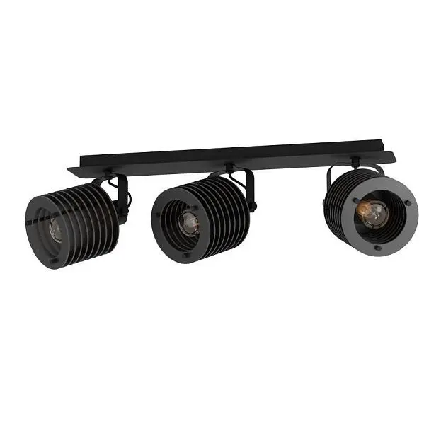 Спот 3X40W (E27) L575 H185 A175 сталь черный / дерево eglo 900742 SEGOVIA Спот 3X40W (E27) L575 H185 A175 сталь черный / дерево eglo 900742 SEGOVIA