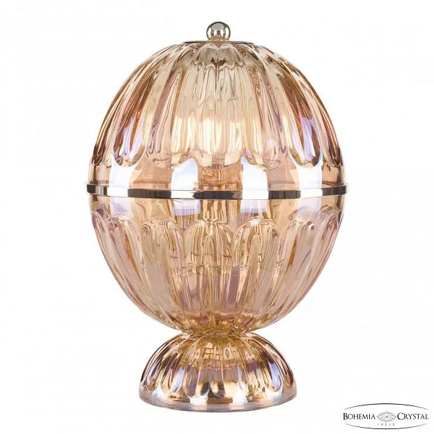 Настольная лампа Bohemia Ivele Crystal 5480L/18 G Shampan/M-1H