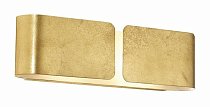 Настенный светильник Ideal Lux 091129 CLIP AP2 MINI ORO