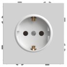 Розетка 1-местная с защитной шторкой с/з (механизм), STEKKER 49880 RST16-5110-01