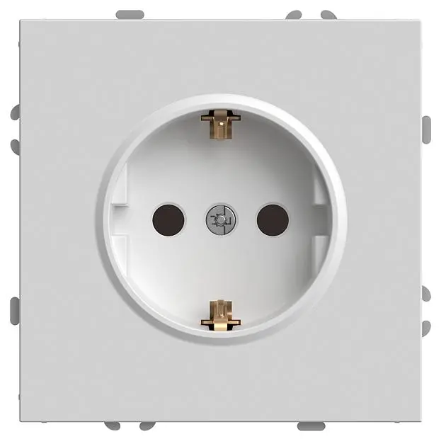 Розетка 1-местная с защитной шторкой с/з (механизм), STEKKER 49880 RST16-5110-01 Розетка 1-местная с защитной шторкой с/з (механизм), STEKKER 49880 RST16-5110-01
