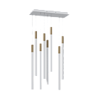 Подвесной светодиодный светильник LeDron HL012-8 Wooden 100 White