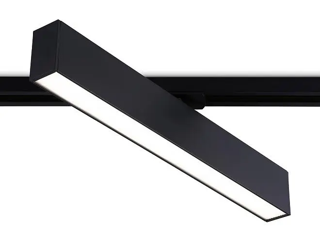 Трековый однофазный светодиодный светильник Ambrella light GL6777 BK Трековый однофазный светодиодный светильник Ambrella light GL6777 BK
