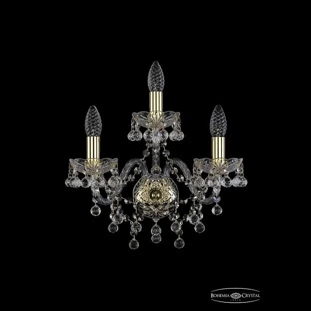 Бра хрустальный Bohemia 1409B/2+1/160 G Бра хрустальный Bohemia 1409B/2+1/160 G
