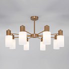 Потолочная люстра Eurosvet 70160/8 латунь Vegga a057109