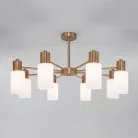 Потолочная люстра Eurosvet 70160/8 латунь Vegga a057109